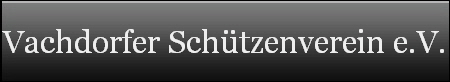 Vachdorfer Schützenverein e.V.
